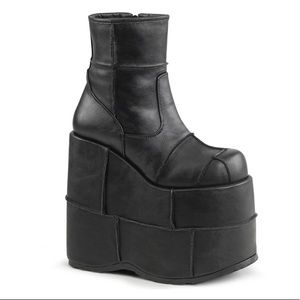 SOLD Demonia Stack Bootie